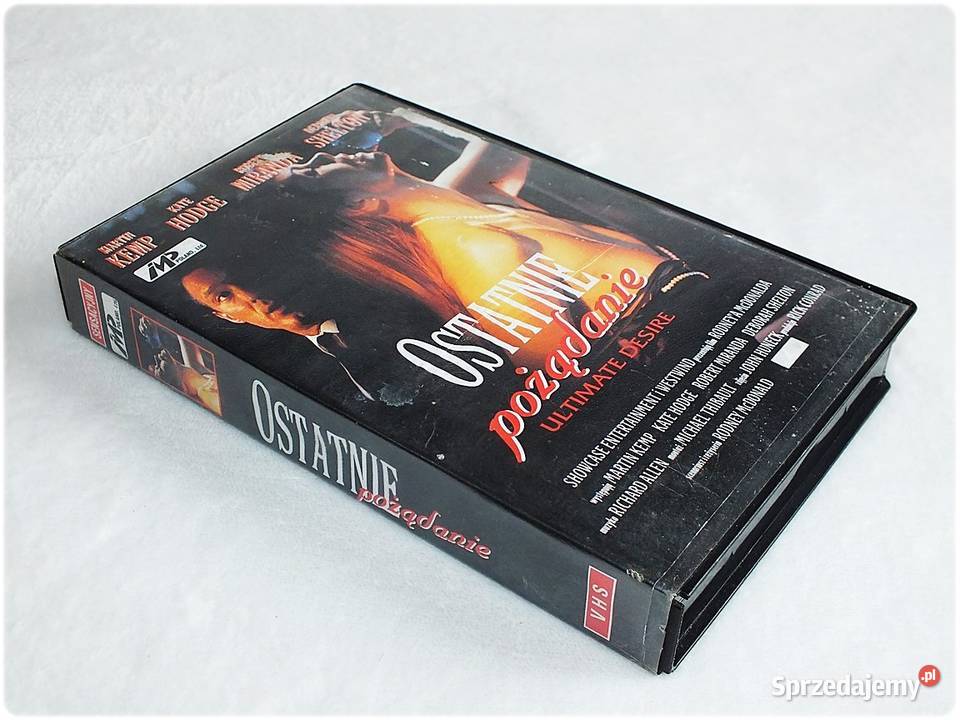 Kaseta VHS Ostatnie Pożądanie Film na Video Żary