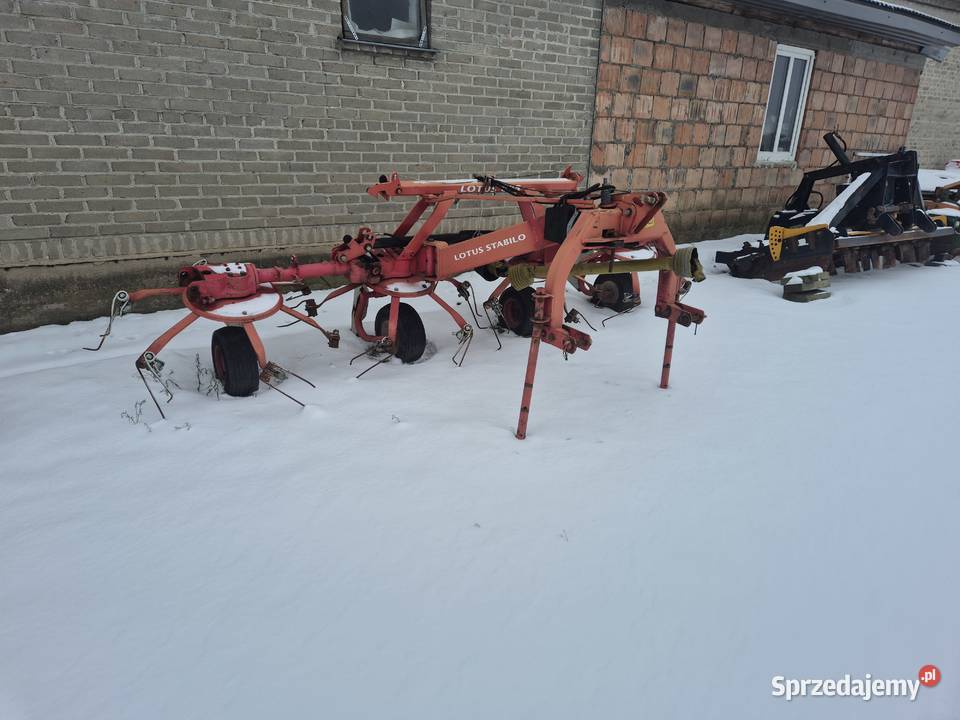 Zgrabiarka Przewracarka Kuhn przewracarka krone Okrzeja