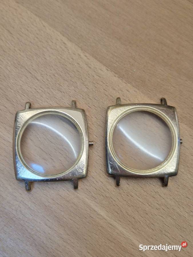 2 x złocone koperty GlashutteBison Chorzów