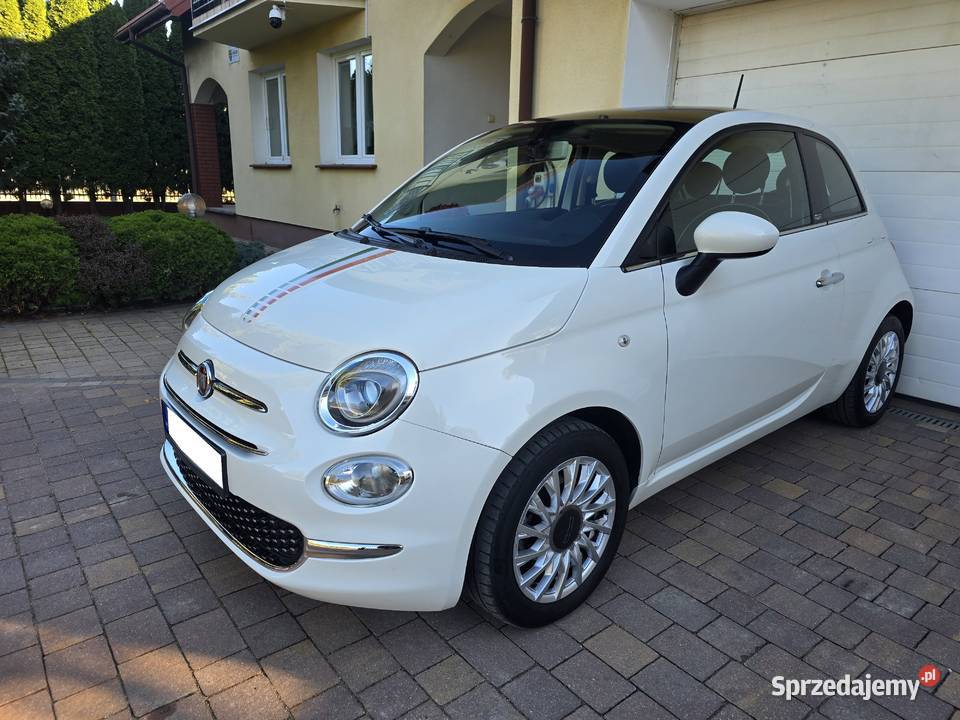 Fiat 500 12 salon Polska 1sza rej 2019 Longue benzyna