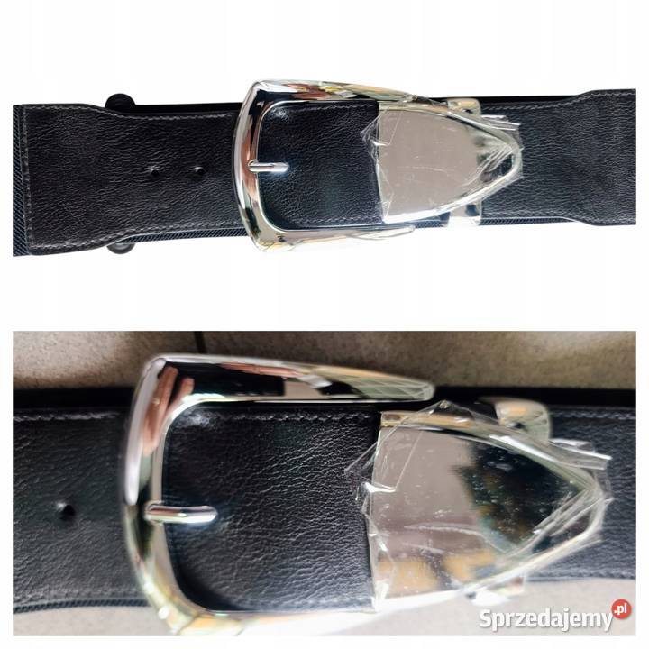 Pasek DamskiGUMA OZDOBNA BIŻUTERIA cekiny Wieluń