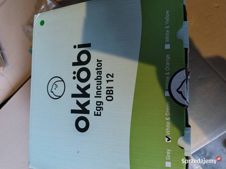 Inkubator do Jaj Automatyczny Wylęgarka Okkbi 12 Zawiercie