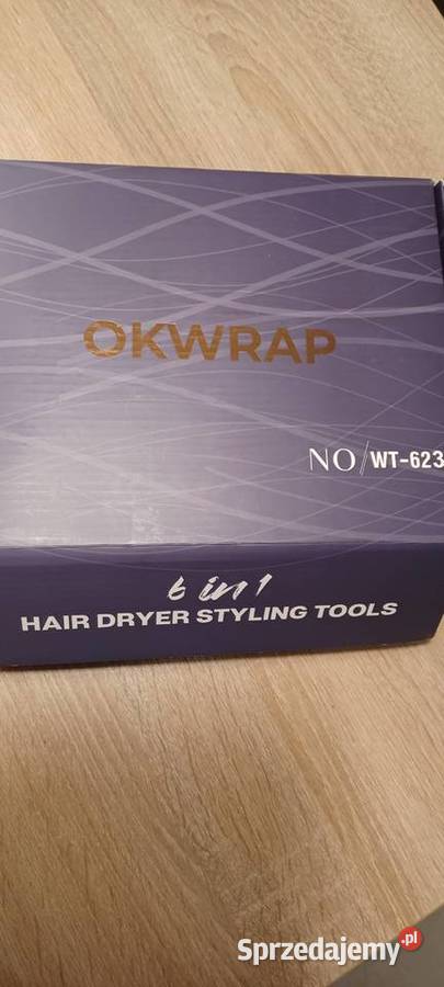 Suszarka do włosów szczotka z prostowaniem loków Kotlin