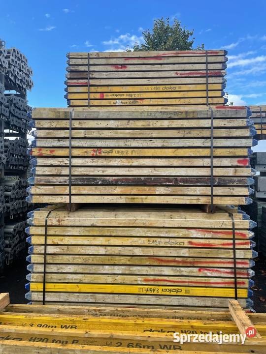 DŹWIGARY DOKI SKLEJKA BLATY STEMPLE WŁOSKIE Dom i Ogród Lubartów