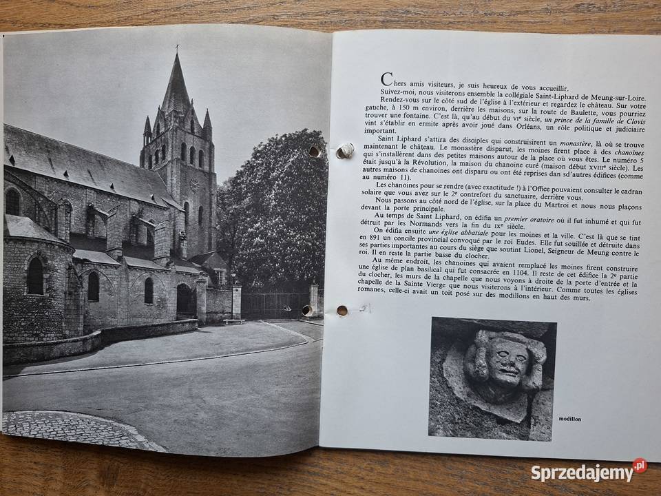 Meung Sur Loire Collegiale Saint Liphard j miękka Kraków