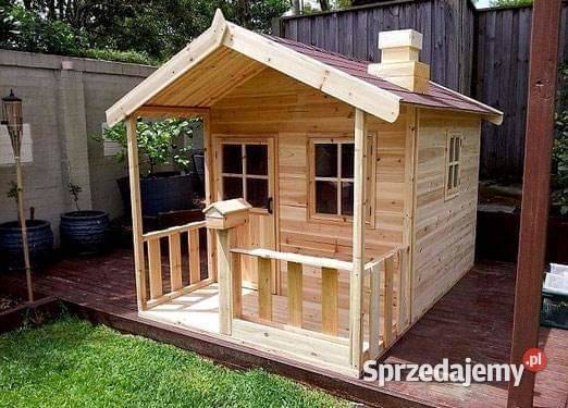 Domek drewniany plac zabaw Straszęcin
