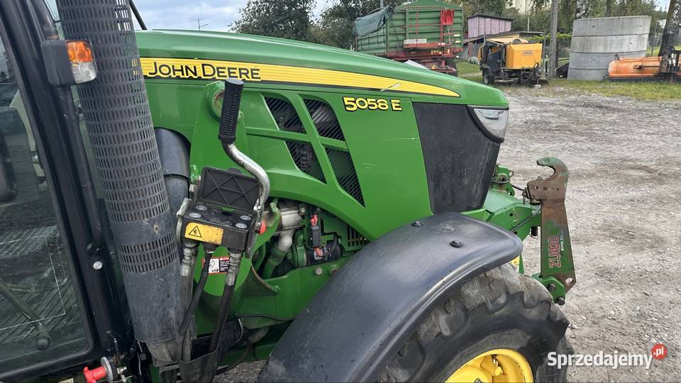 JOHN DEERE 5085E 72 TUZ ŁADOWACZ ŁYŻKA 4W1 Słupsk sprzedam