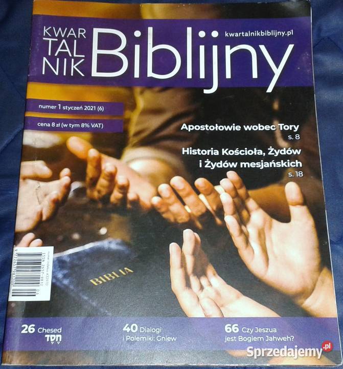Kwartalnik Biblijny 1 6 2021 Chełm sprzedam