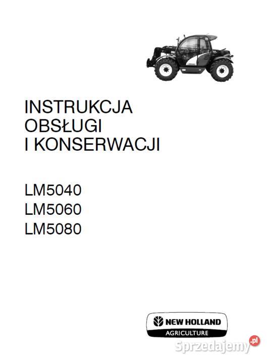 HOLLAND lm 5040 lm5060 lm5080 instrukcja pomorskie Gdańsk sprzedam