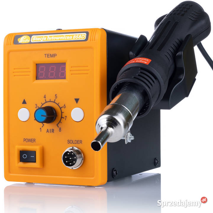 Spawarka Plastiku Rosfix 858D 700W Zszywacz 200 Ludźmierz