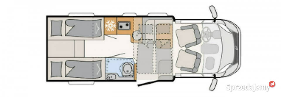 samochody kempingowe Dethleffs JUST T6812 EB