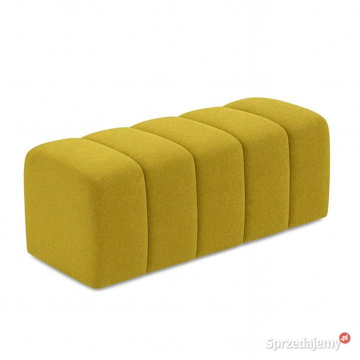 Pufa Tapicerowane Bubble Premium Żółta Edite Warszawa sprzedam