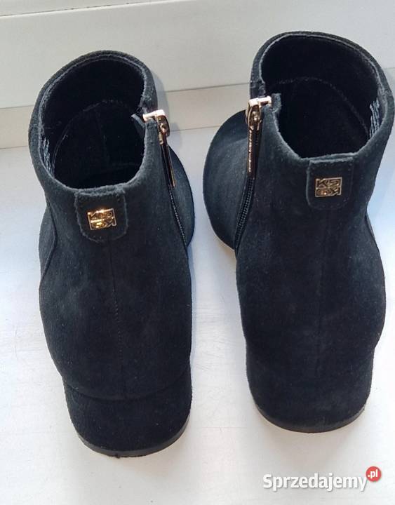 Botki skóra naturalna Kurt Geiger Damskie mazowieckie Warszawa