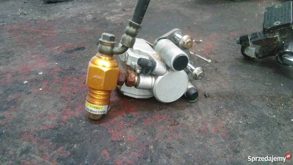 Kompletny hamulec przedni z ABSem skuter Układ hamulcowy dolnośląskie Głogów sprzedam