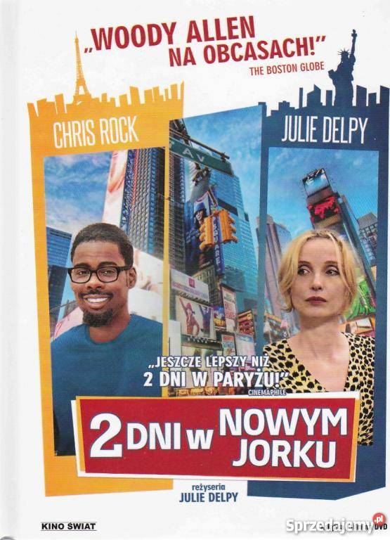 2 DNI W NOWYM JORKU Julie Delpy DVD Szczecin