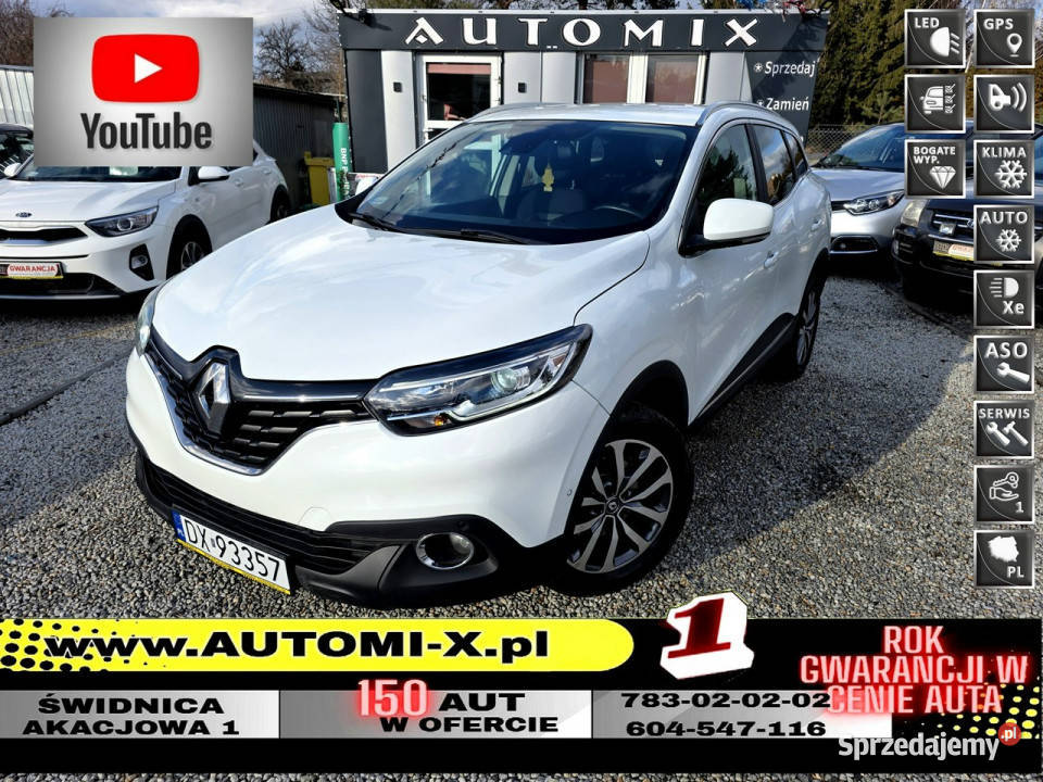Renault Kadjar Oszczędny 130 Niski Udok Przebieg Świdnica