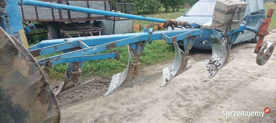 Sprzedam pług Lemken 4 skibowy zagonowy 16 łódzkie sprzedam