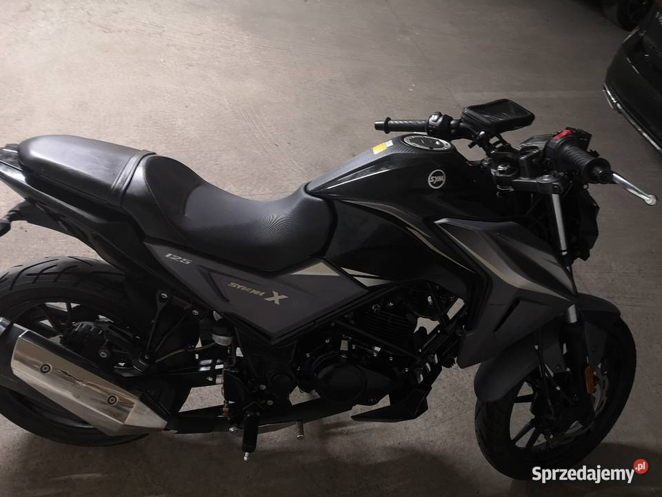 Sym nhx 125 mocny motorek początkujących szary Chełm sprzedam