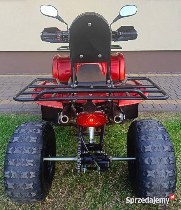 Quad 125 31 z pługiem