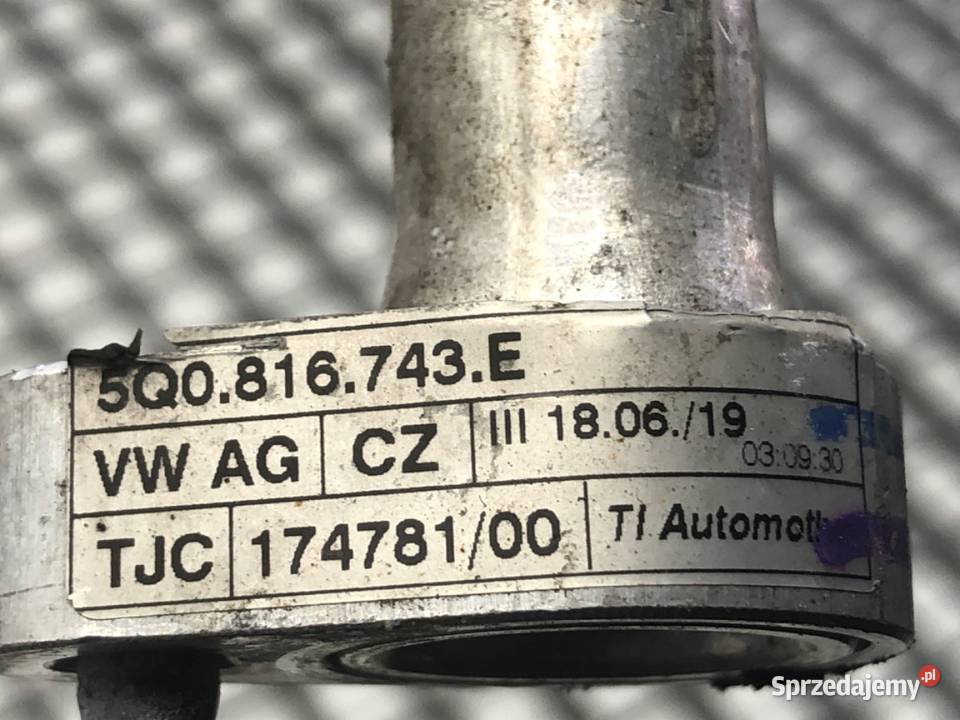 RURKA KLIMATYZACJI SEAT LEON III 5Q0816743E 20