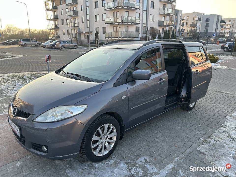 Mazda 5 2007r 7 osobowa 20 benzyna EURO4 kupiony w Polsce kujawsko-pomorskie Inowrocław