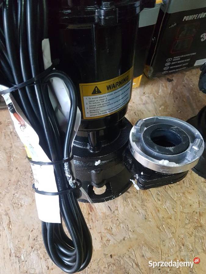 Pompa do wody brudnej szamba Onex rozdrabniacz
