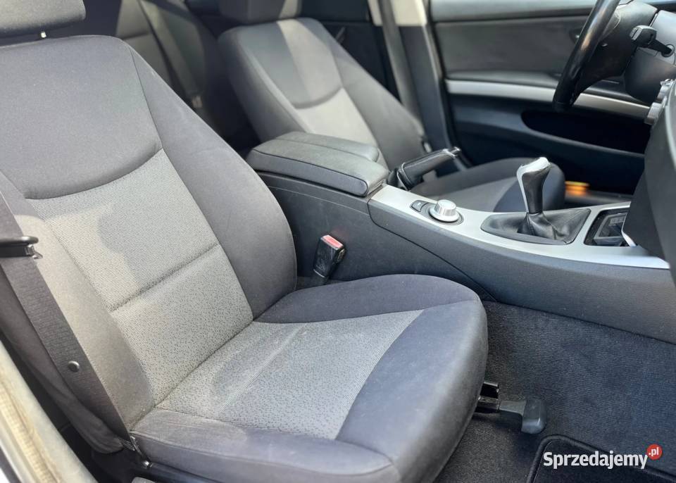 BMW Seria 3 BMW E90 320I 2008 Czarny Sedan Black