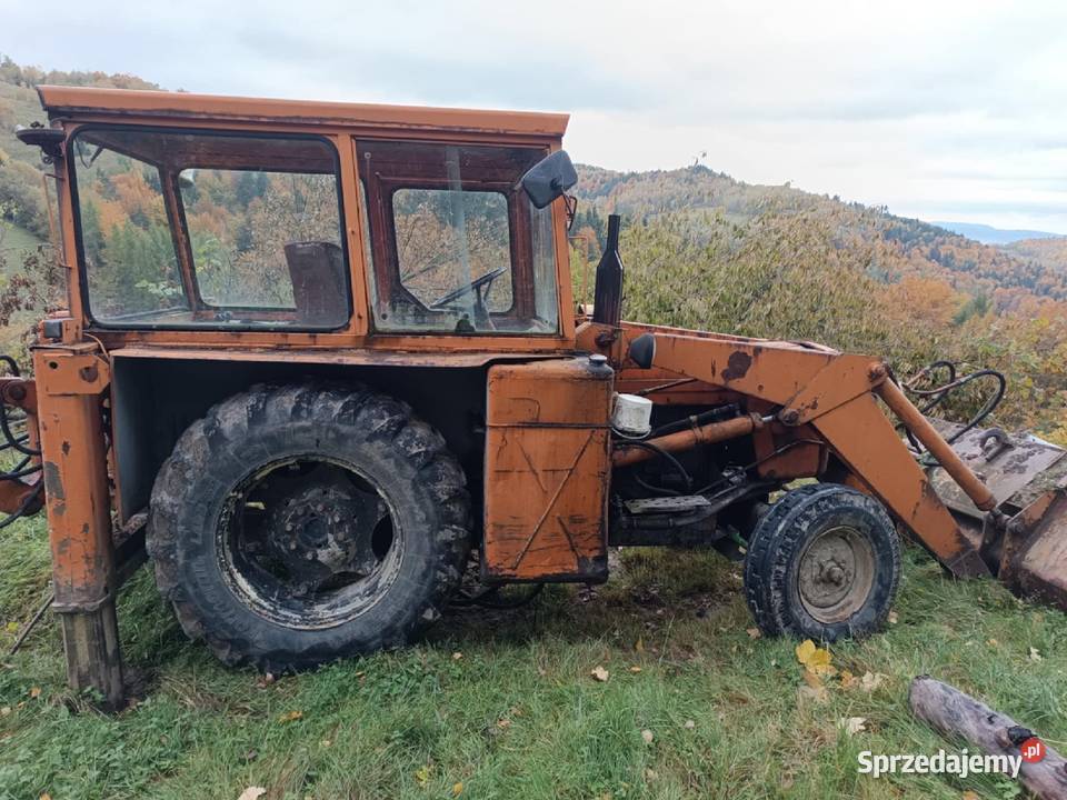 Koparko ładowarka Ostrówek K162 małopolskie Jazowsko