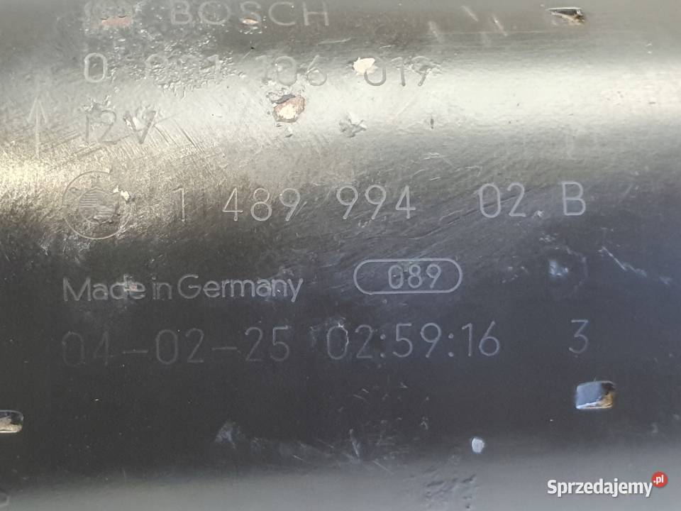 Mini One R50 R53 16 16V ROZRUSZNIK bosch Układ elektryczny silnika Janów
