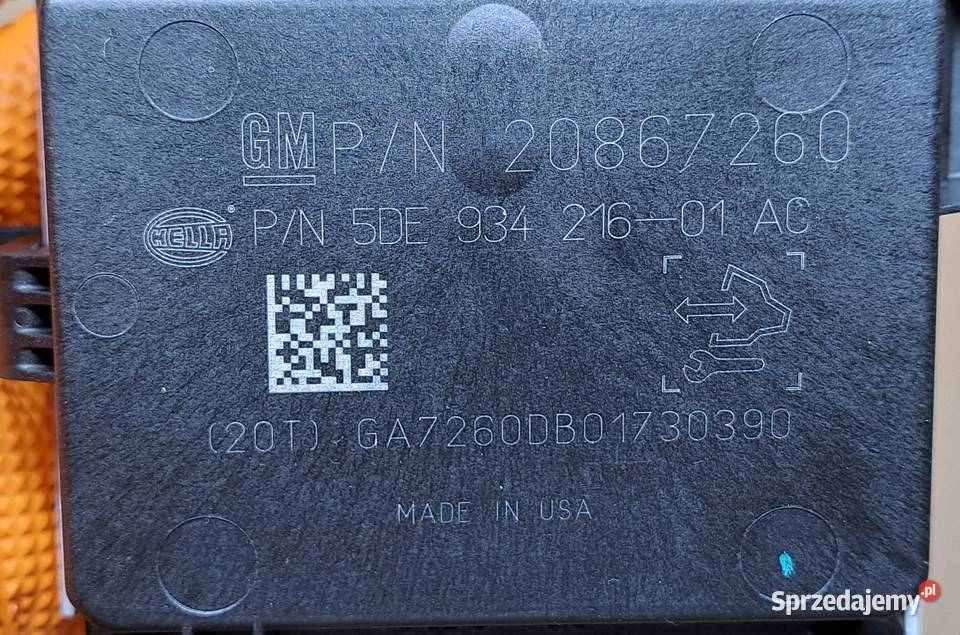 STEROWNIK POMPY PALIWA OPEL ASTRA J 20867260 Mielęcin