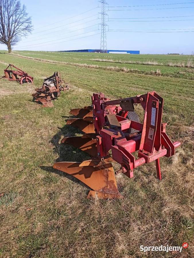 Pług Unia Grudziądz tur 31 4 czteroskibowy łódzkie Tuszyn