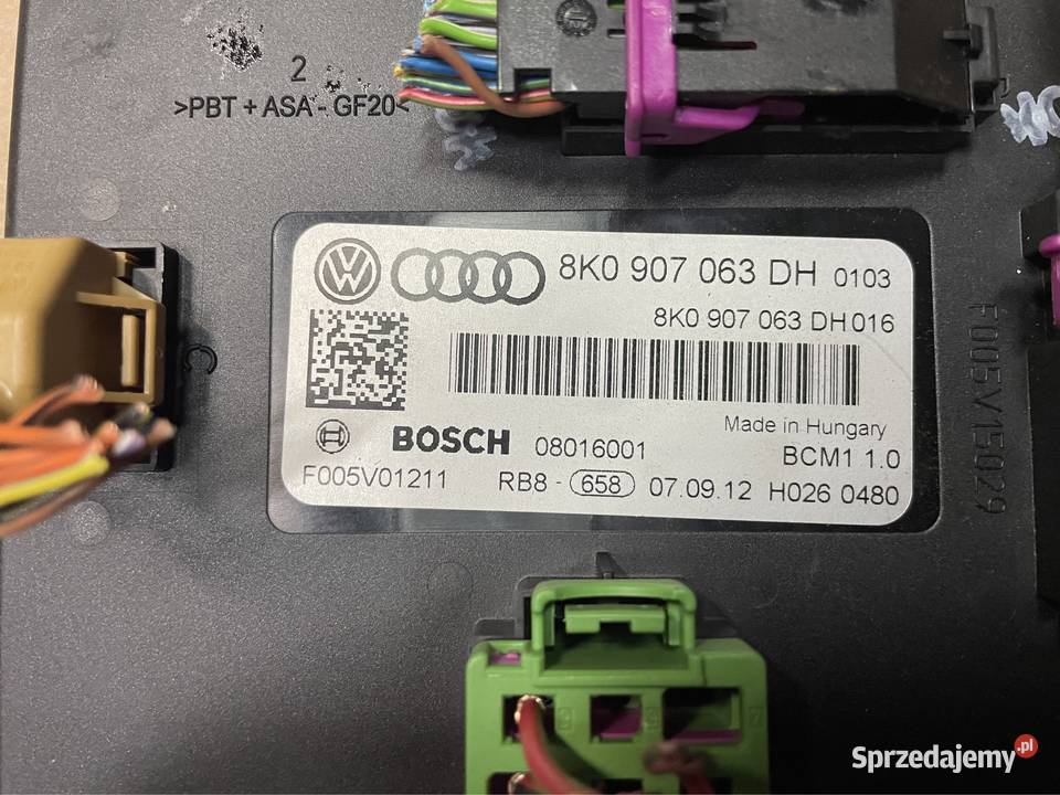 Moduł komfortu bcm 8K0907063DH audi a5 8t lift zachodniopomorskie Szczecin