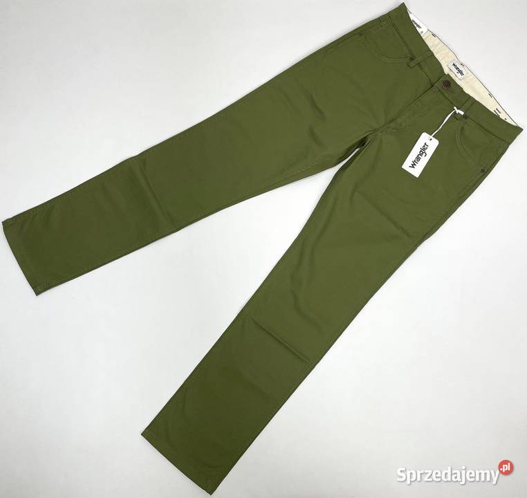 Spodnie męskie Wrangler Greensboro 803 Olive W31