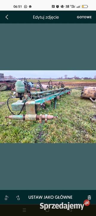 Pług Phx 6 zabezpieczenia hydrauliczne nowe Włocławek