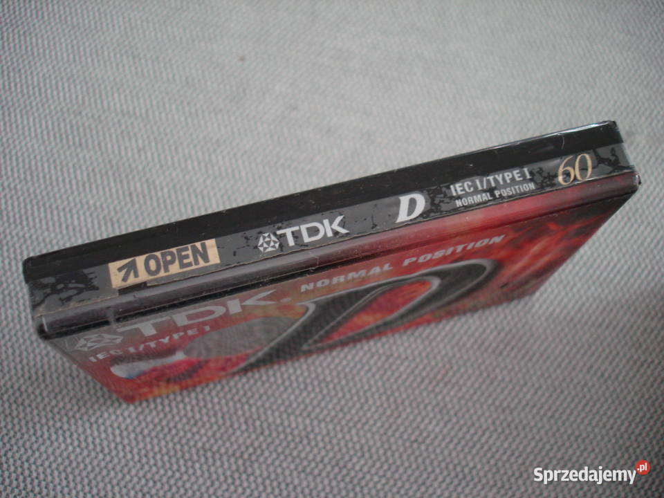 TDk kaseta do magnetofonu D60 nowa i zapakowana Poznań