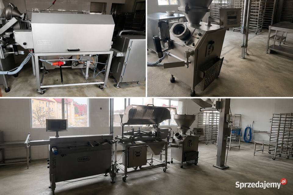Kompletna linia do produkcji hamburgerów VEMAG Głogówko