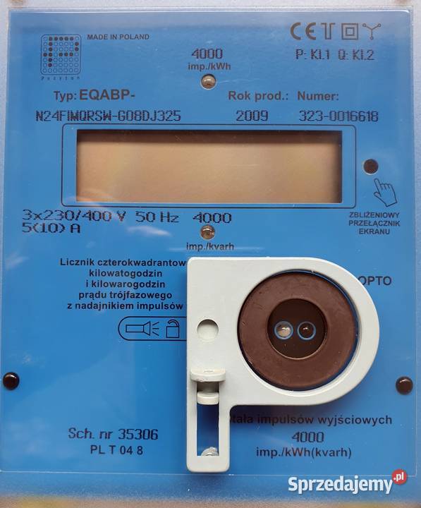 Licznik prądu Pozyton EQABP 2009 Zakopane