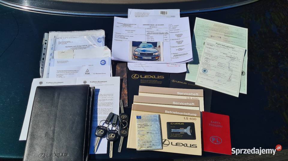 Lexus LS400 UCF10 1UZFE 40L V8 1992r Europa Stan wielofunkcyjna kierownica Durlasy