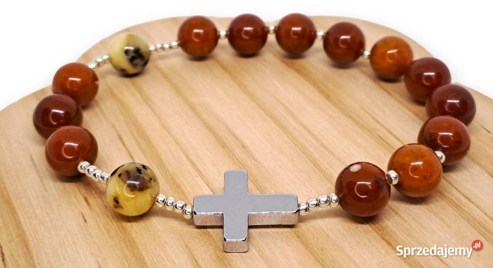 Bransoletka różaniec dziesiątka różańca z Warszawa sprzedam