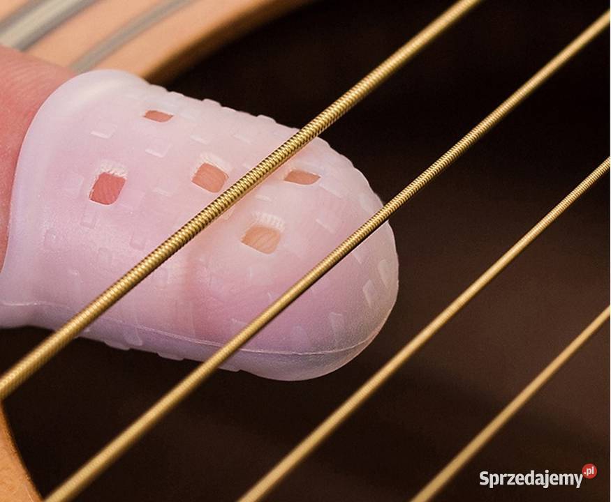 Nakładki silikonowe na palce 5 gra na gitarze praworęczna Płock
