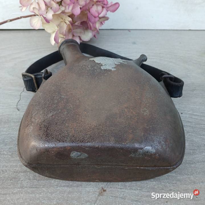 Stara wojskowa manierka mniejszy rozmiar I Wojna