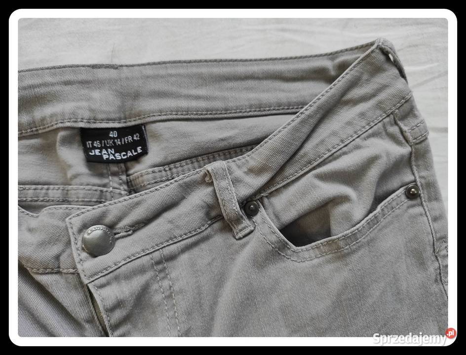 Jean Pascale spodnie damskie jeansy 40 L 42 XL Spodnie mazowieckie Płock