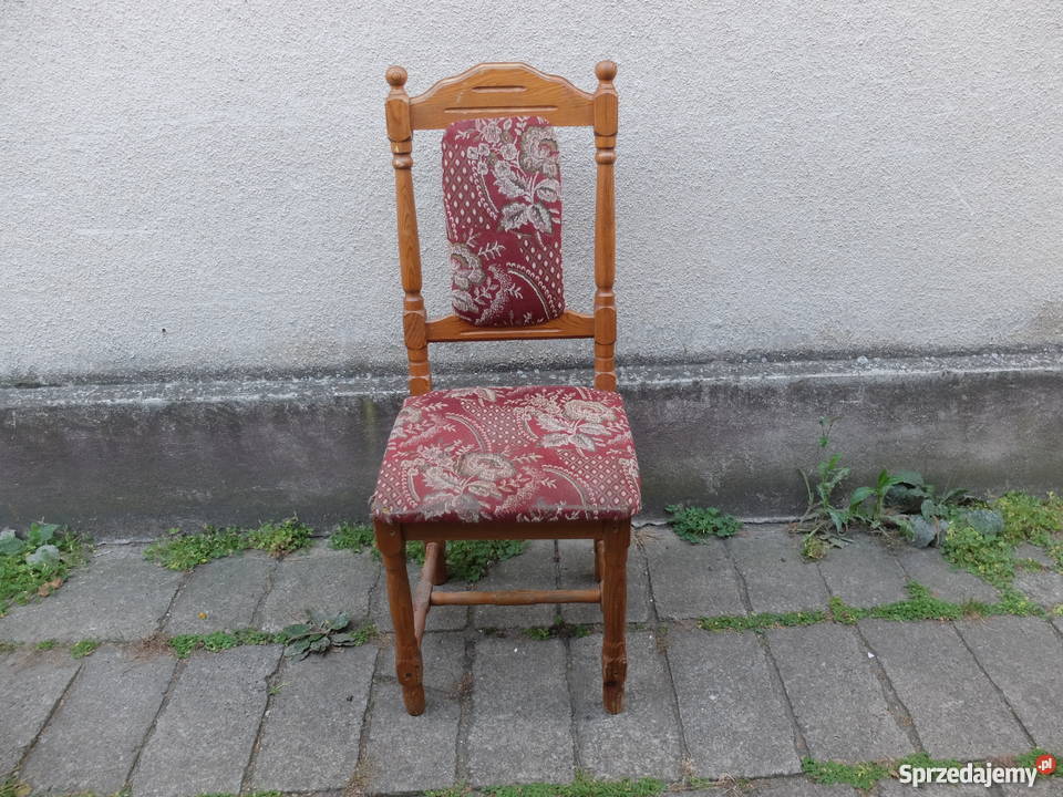 Sosnowe krzesło w typie tronu 525
