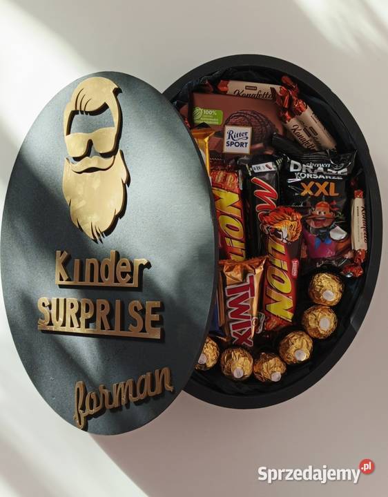 Box Kinder Surprise For Man świąteczny box ze