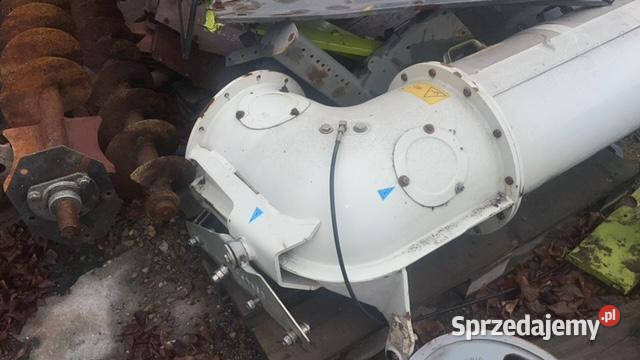 Claas Lexion kolano rury wysypu ziarna wielkopolskie Jastrzębniki