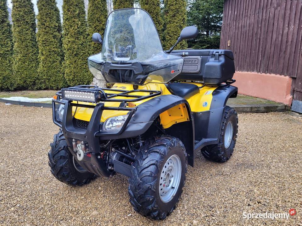 Honda Rancher TRX 350 ES 4x4 bagażnik śląskie