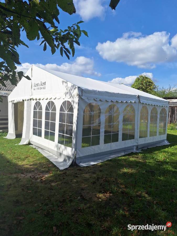 Namioty imprezowe profesjonalny montaż Tuczna