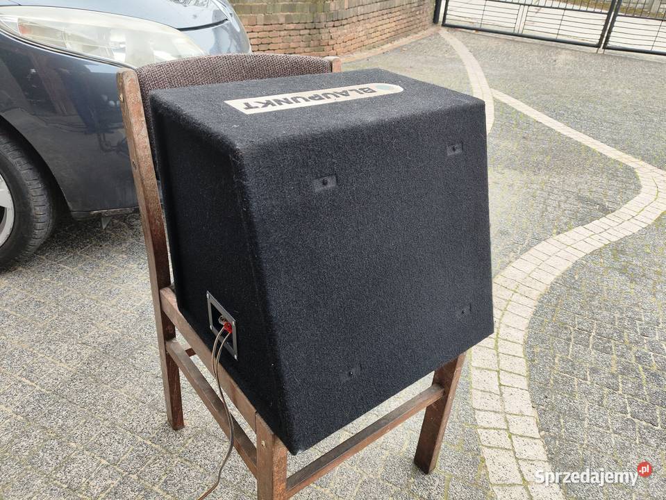 Skrzynia basowa bassowa tuba Blaupunkt GTB 1200 Głośniki