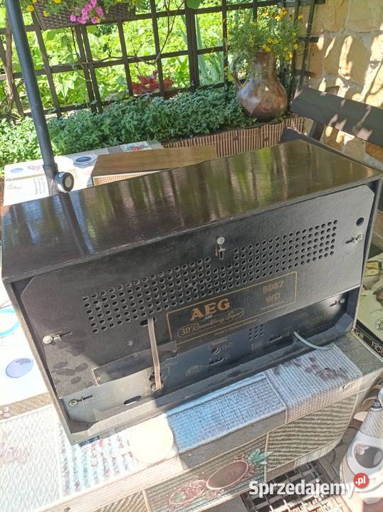 Radio lampowe AEG 6067 3D Telefunken Płock