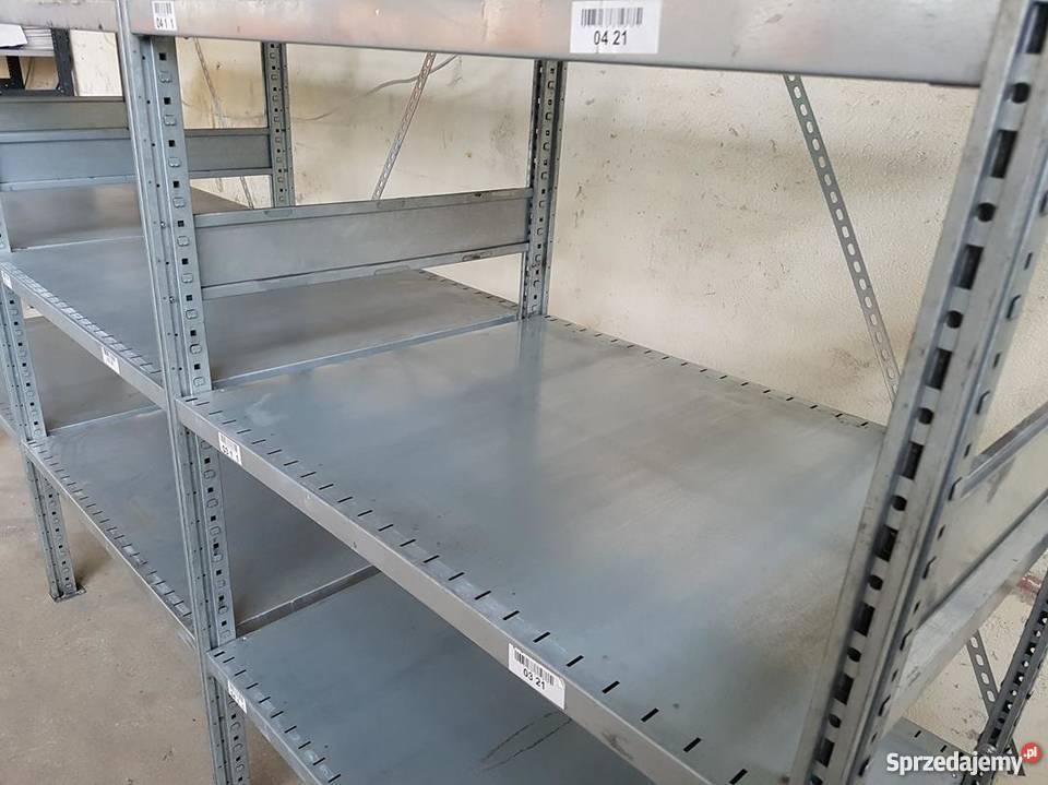 REGAŁ metalowy Schafer 250x100x805 półek Dzierżoniów